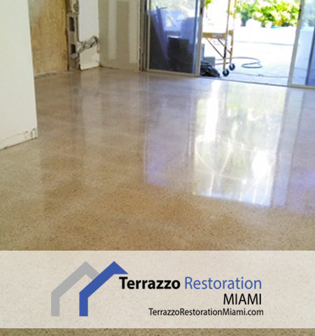 Polishing Terrazzo in Miami
