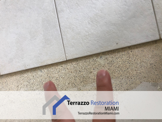 Terrazzo Hole Repair Terrazzo Hole Repair