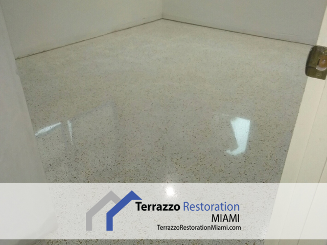 Terrazzo Restoration Polished Miami
