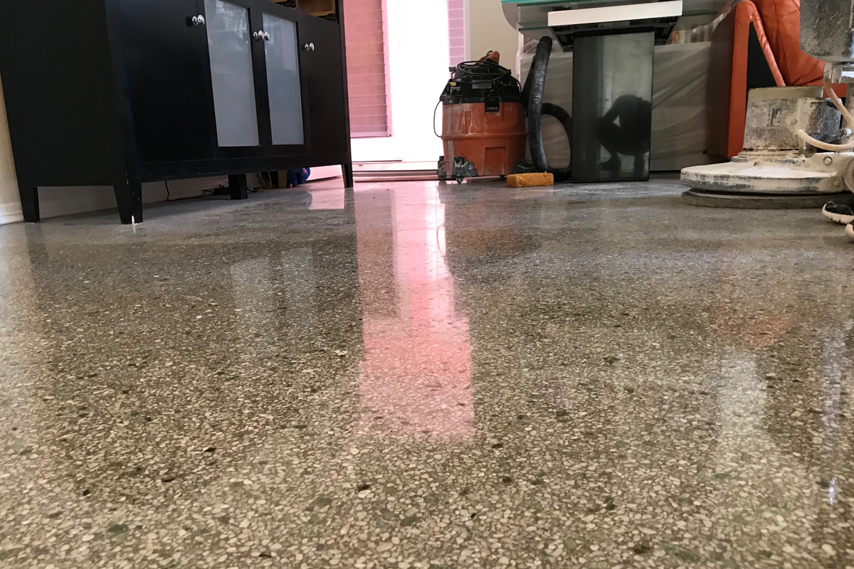 Terrazzo Install Process