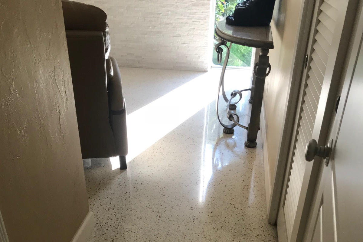 Terrazzo Clean Process